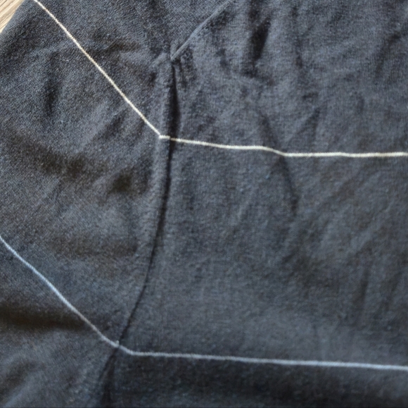 Banana Republic Silk Cotton Blend Casual Striped Knit Polo Shirt XL - Picture 7 of 10